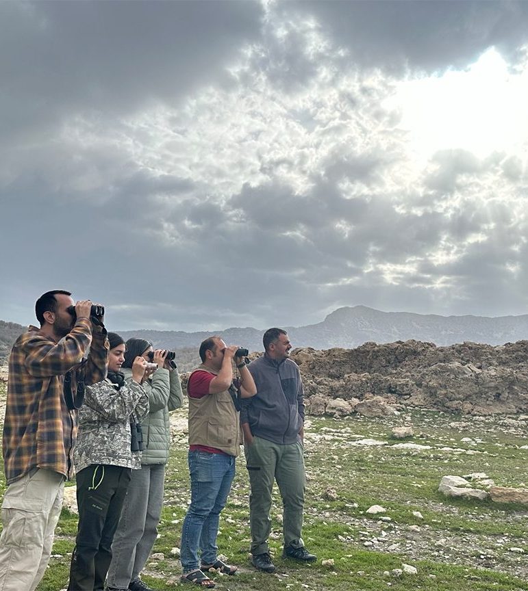 AvayeBoom Bird Conservation Society in Arjan International Wetland